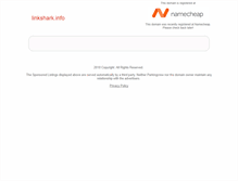 Tablet Screenshot of linkshark.info